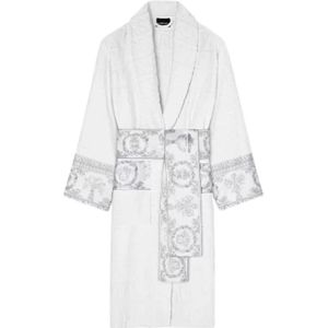 Versace, Heren, Nachtkleding & Lounge, Wit, Maat: L Katoen,