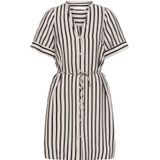 InWear - Gestreepte Jurk met Riem - Veelkleurig - Dames