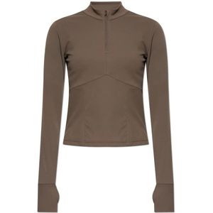 Rethinkit Studios, Dames, Tops, Bruin, Maat: XS Leer,