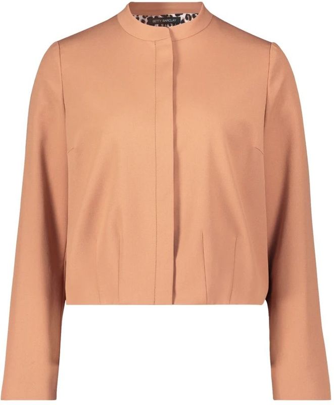 Betty Barclay - Blazer - Bruin - Dames - Stijlvolle Casual Jas Lange Mouw