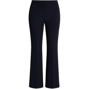 Iblues, Dames, Broeken, Blauw, Maat: XL Leer,