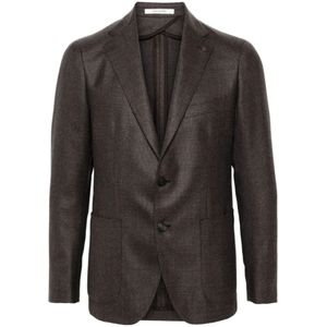 Tagliatore, Heren, Jassen, Bruin, Maat: 6XL Wol,