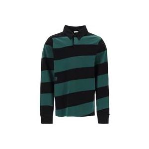 Burberry Gestreept Rugby Polo , Multicolor , Heren , Maat: L