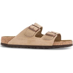 Birkenstock, Heren, Schoenen, Beige, Maat: 43 EU Leer,