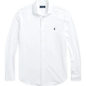 Ralph Lauren, Heren, Overhemden, Wit, Maat: M Katoen,