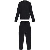 Emporio Armani - EM001385_AF10781 - Trainingspak - Marineblauw - Katoen - Lange Mouwen