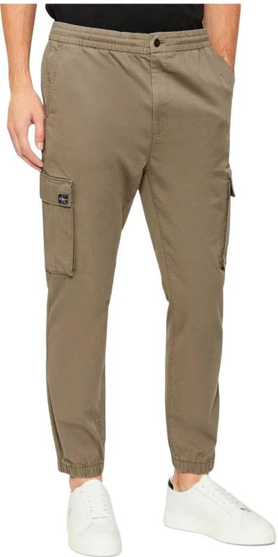 Calvin Klein Jeans Cargobroek  taupe