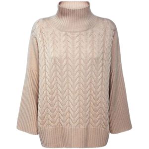 Max Mara, Dames, Truien, Roze, Maat: XS Kasjmier,