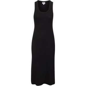 Saint Tropez, Dames, Jurken, Zwart, Maat: L