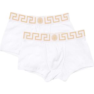 Versace, Heren, Ondergoed, Wit, Maat: S Katoen,
