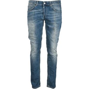 Dondup, Heren, Jeans, Blauw, Maat: W31 Katoen,