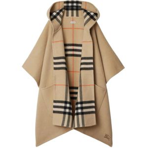 Burberry, Dames, Jassen, Beige, Maat: ONE Size Kasjmier,