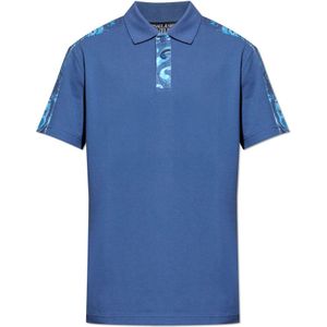 Versace Jeans Couture, Heren, Tops, Blauw, Maat: M