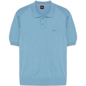 Hugo, Heren, Tops, Blauw, Maat: M