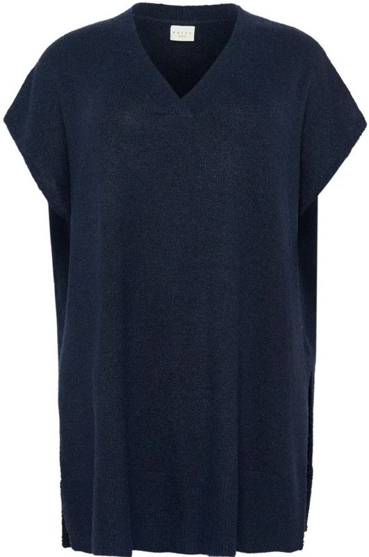 KAFFE Curve - Annett - Poncho - Neutraal - Dames