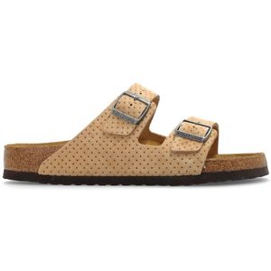 Birkenstock, Heren, Schoenen, Beige, Maat: 42 EU Suède,
