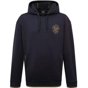 Paul & Shark, Heren, Sweatshirts & Hoodies, Blauw, Maat: 2XL Katoen,