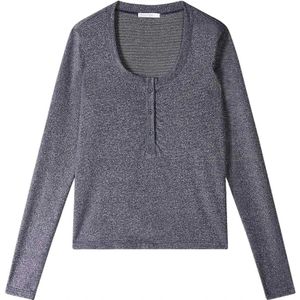 Patrizia Pepe, Heren, Truien, Blauw, Maat: XS