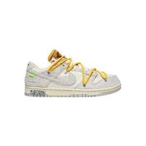 Nike Beperkte oplage Off-White Dunk Low Lot 39 , Multicolor , Heren , Maat: 42 EU