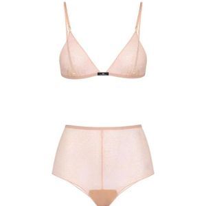 Elisabetta Franchi, Dames, Ondergoed, Beige, Maat: XS Polyamide,