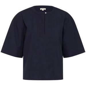 Soaked in Luxury, Dames, Blouses & Shirts, Blauw, Maat: XS