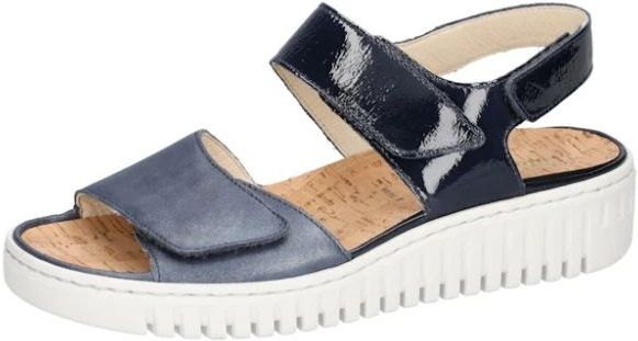 WALDLÄUFER Sandalen met riem 'Willow'  navy