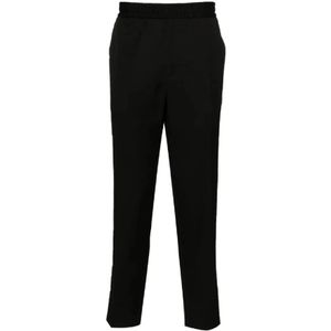 Golden Goose - Pant Luke - Slim-fit Broek - Zwart - 100% Wol