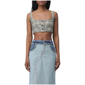 Marni, Dames, Tops, Veelkleurig, Maat: XS Katoen,