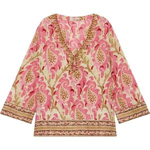 Maliparmi, Dames, Blouses & Shirts, Veelkleurig, Maat: S