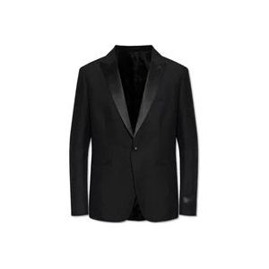 Versace Wollen blazer , Black , Heren , Maat: S