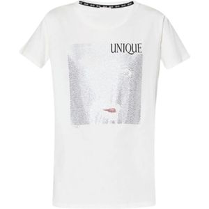 Liu Jo, Dames, Tops, Wit, Maat: S Katoen,