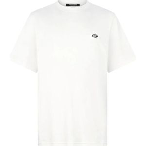 Roberto Cavalli, Heren, Tops, Wit, Maat: M Katoen,
