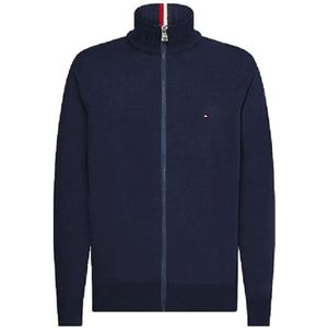 Tommy Hilfiger, Heren, Sweatshirts & Hoodies, Blauw, Maat: M