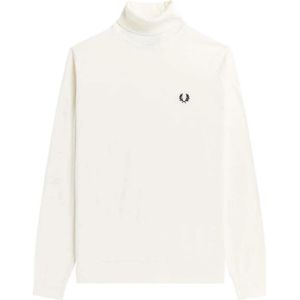Fred Perry, Heren, Truien, Wit, Maat: XL Katoen,