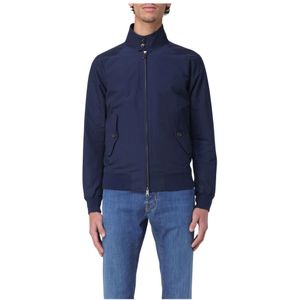 Baracuta, Heren, Jassen, Blauw, Maat: 3XS Katoen,