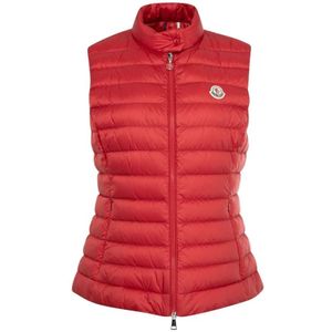 Moncler, Dames, Jassen, Rood, Maat: S