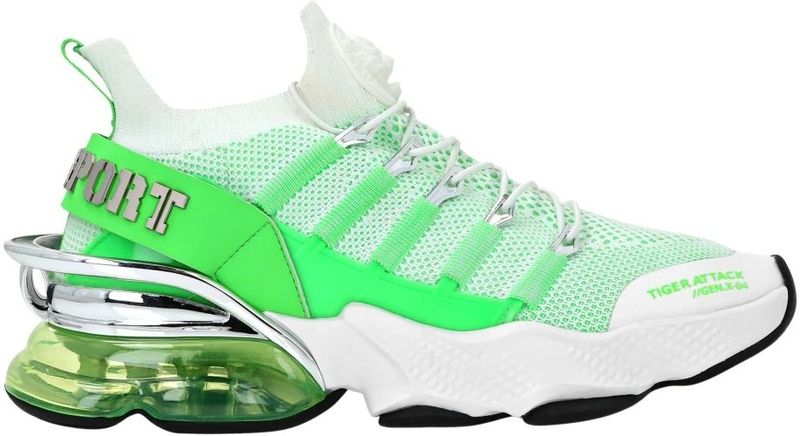 Plein Sport, unisex, Schoenen, Groen, Maat: 35 EU Vinyl,