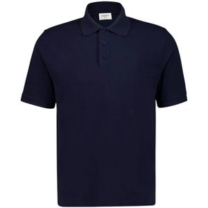 Saint Laurent, Heren, Tops, Blauw, Maat: M Katoen,