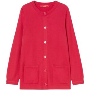 Marina Rinaldi, Dames, Truien, Roze, Maat: L Katoen,