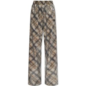 Diesel, Dames, Broeken, Grijs, Maat: S