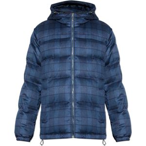 Etro, Heren, Jassen, Blauw, Maat: M Wol,