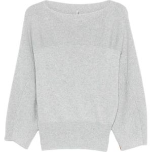 Liviana Conti, Dames, Truien, Grijs, Maat: S Kasjmier,