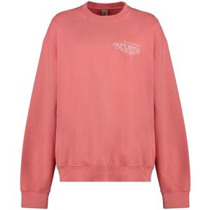 Sporty & Rich, Dames, Sweatshirts & Hoodies, Rood, Maat: S Katoen,