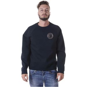 Versace, Heren, Sweatshirts & Hoodies, Groen, Maat: 2XL Katoen,