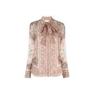 Zimmermann Hemden , Beige , Dames , Maat: S