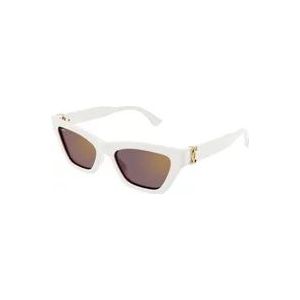 Cartier Witte zonnebril Ct0437S model , White , unisex , Maat: L
