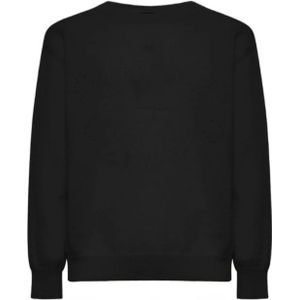 John Richmond, Heren, Sweatshirts & Hoodies, Zwart, Maat: S Wol,