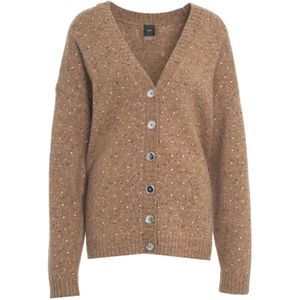 Pinko, Dames, Truien, Bruin, Maat: XS