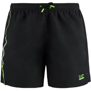 Emporio Armani Ea7, Heren, Badkleding, Zwart, Maat: XL Nylon,