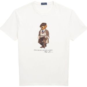 Ralph Lauren, Heren, Tops, Wit, Maat: XL